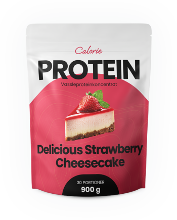 Calorie Protein 900g - Delicious Strawberry Cheesecake
